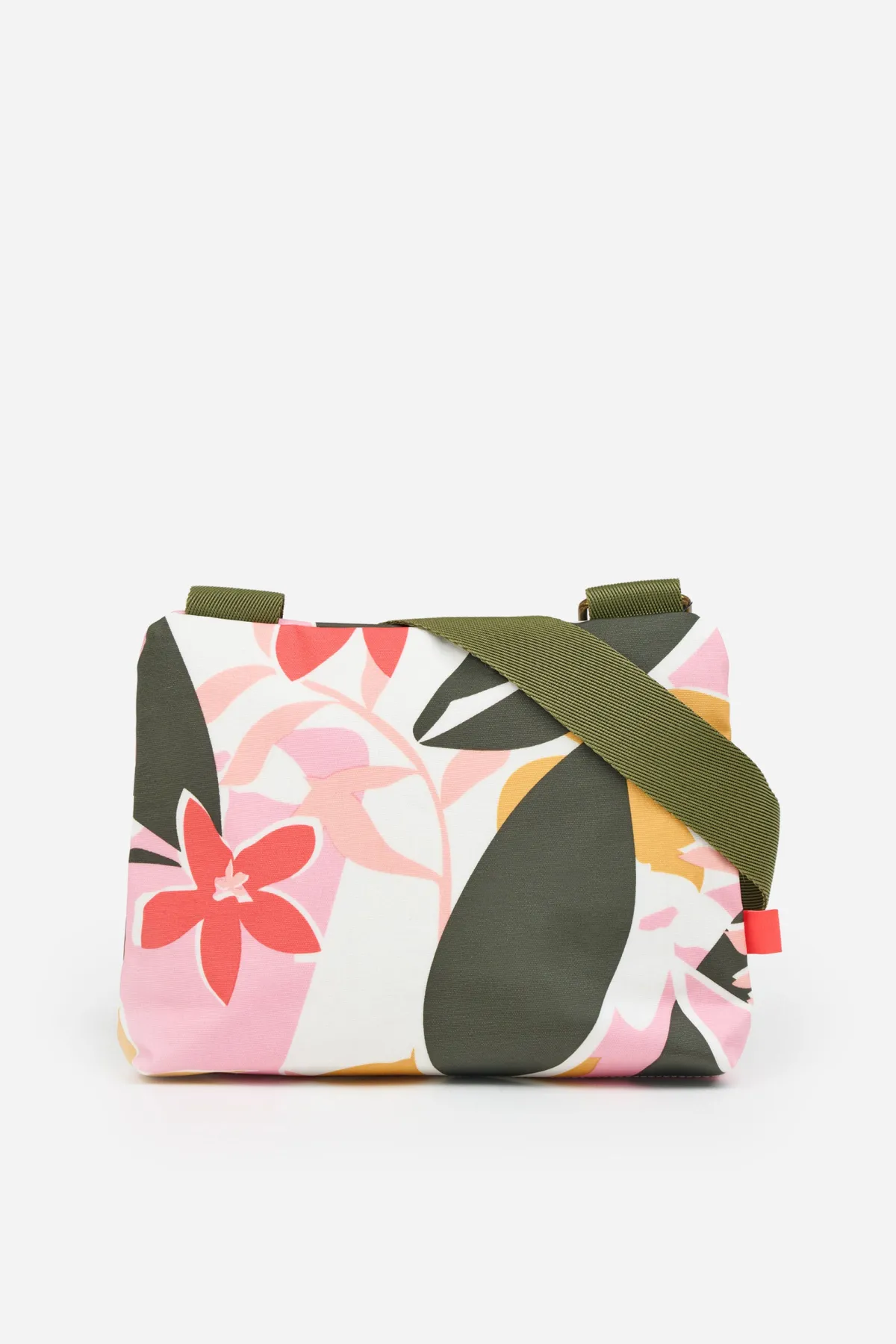 Brakeburn Small Cross Body Tropical Palm Bag Khaki New