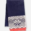 Brakeburn Snow Flake Scarf Coral Best Sale