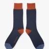 Brakeburn Socks Navy Clearance