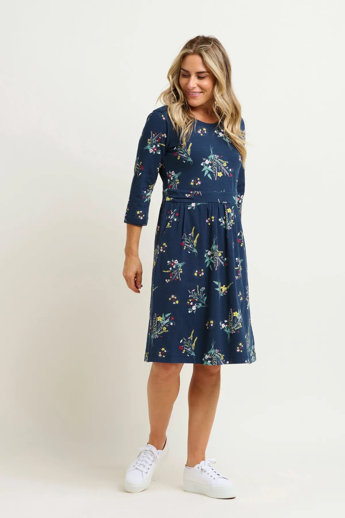Brakeburn Spring Bunches Tea Dress Multicoloured Sale
