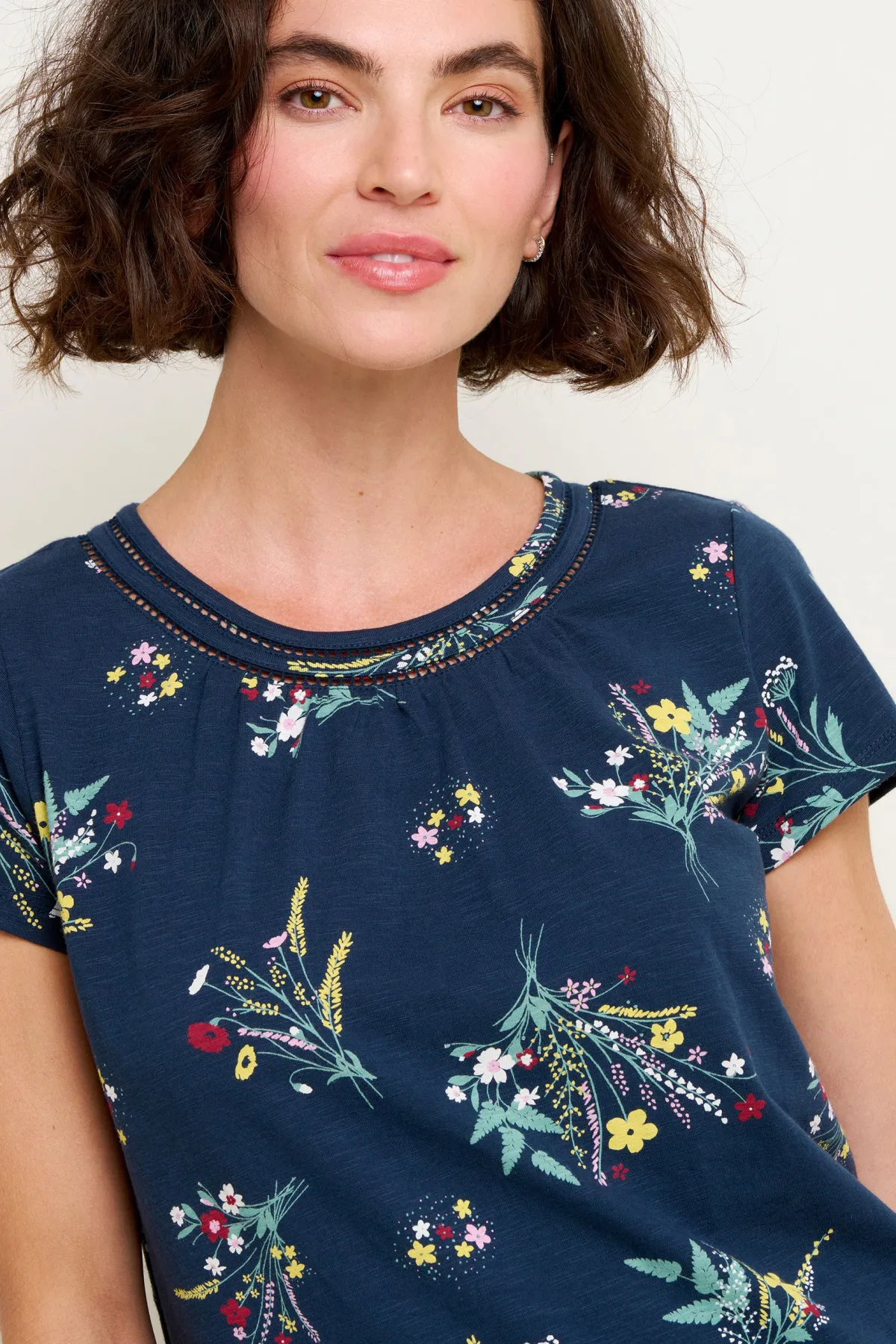 Brakeburn Spring Bunches Tee Multicoloured Fashion