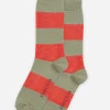 Brakeburn Stripe Socks Khaki Sale