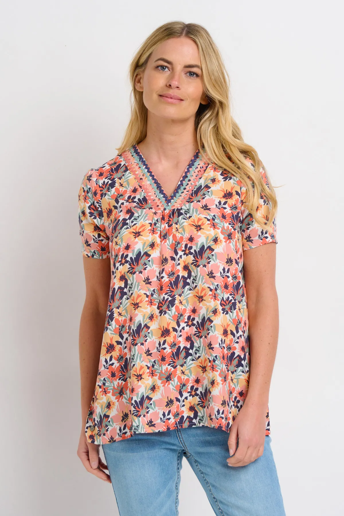 Brakeburn Summer Blooms Blouse Multicoloured Online