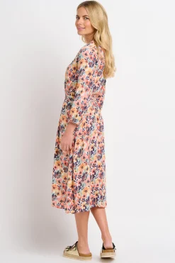 Brakeburn Summer Blooms Shirt Dress Green Outlet