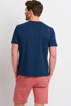 Brakeburn Sunset Paddle Tee Navy Cheap