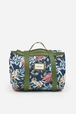 Brakeburn Trailing Tropics Picnic Blanket Blue Cheap