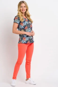 Brakeburn Trailing Tropics Tee Blue Sale
