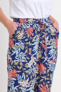 Brakeburn Trailing Tropics Traveller Pants Blue Shop