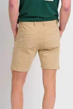Brakeburn Utility Shorts Cream New