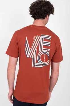 Brakeburn Velo Pocket Tee Red Best Sale