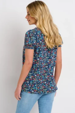Brakeburn Vintage Ditsy Tee Multicoloured Hot