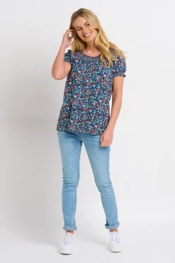 Brakeburn Vintage Ditsy Tee Multicoloured Hot