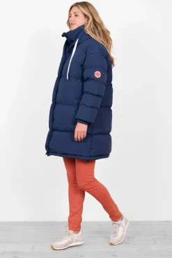 Brakeburn Weatherall Puffer Jacket Navy Store