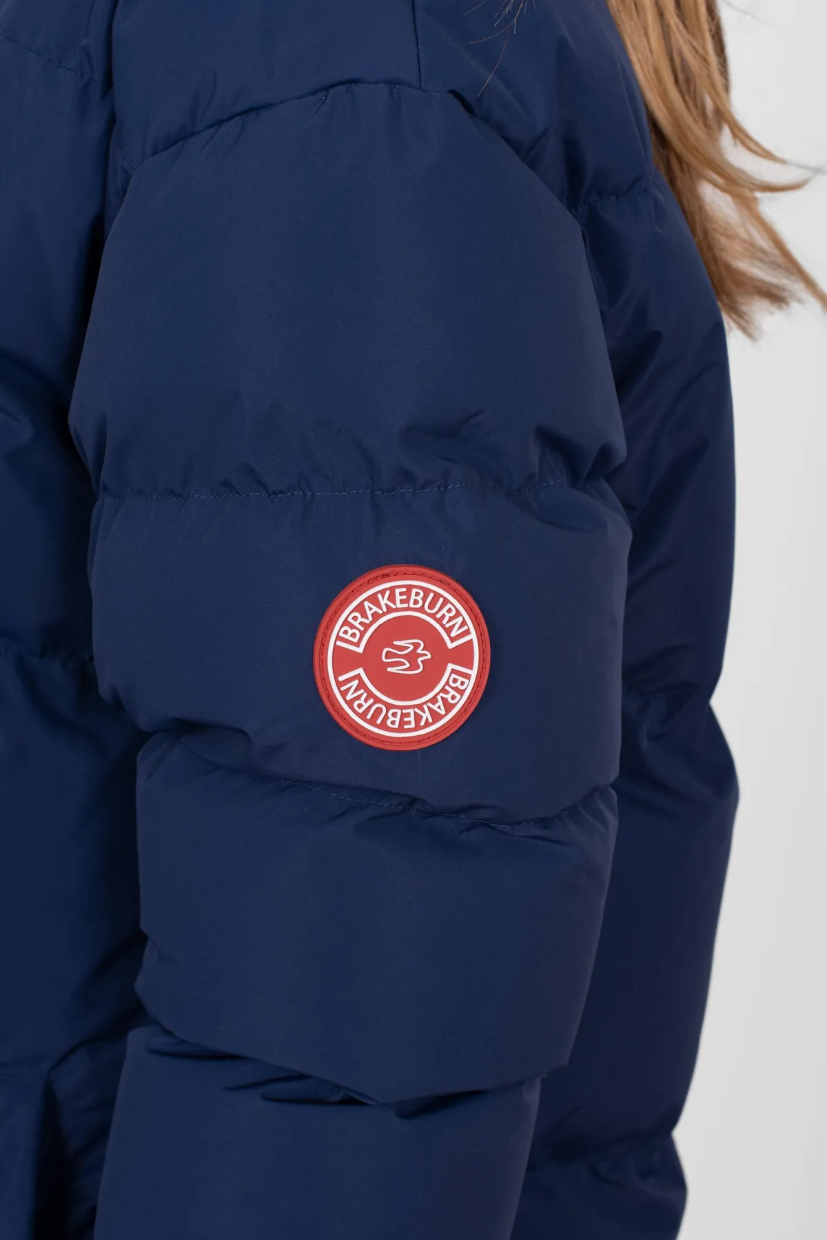 Brakeburn Weatherall Puffer Jacket Navy Store