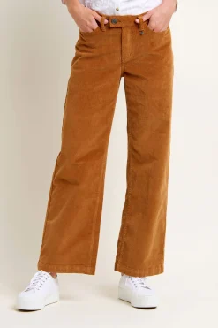 Brakeburn Wide Leg Trousers Orange Best
