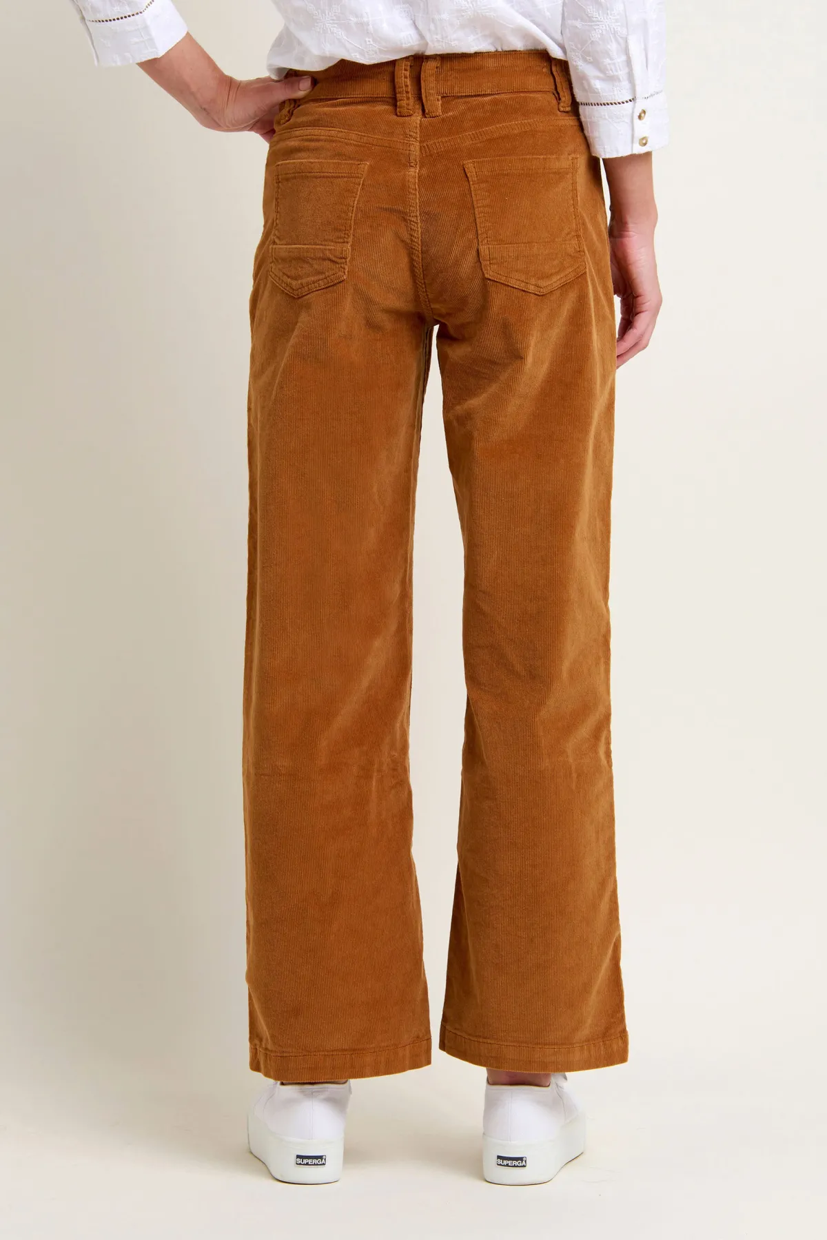 Brakeburn Wide Leg Trousers Orange Best
