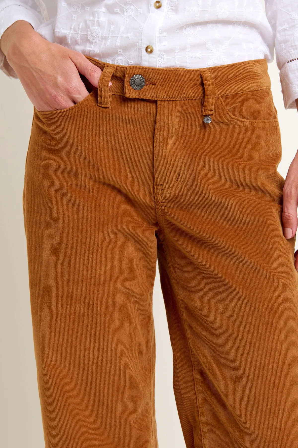 Brakeburn Wide Leg Trousers Orange Best