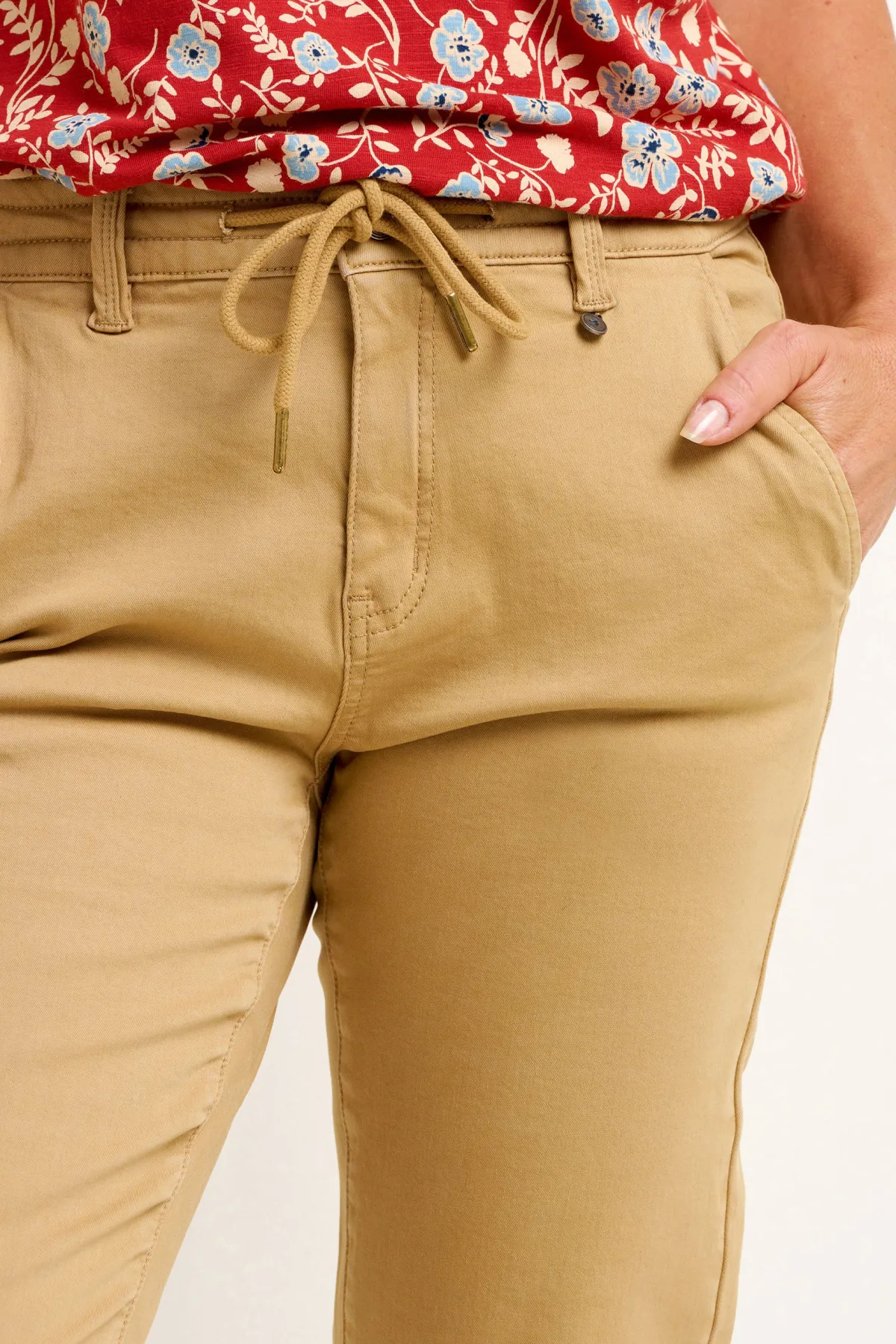Brakeburn Winter Blake Two Trousers Cream Clearance
