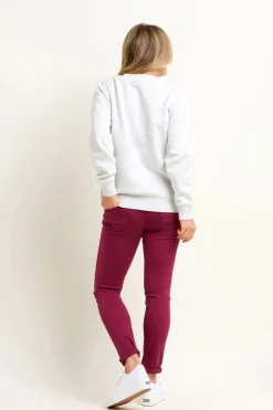 Brakeburn Winter Sun Sweatshirt Grey Best Sale