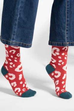 Brakeburn Women'S Desert Leopard Socks 3 Pack Multicoloured Shop