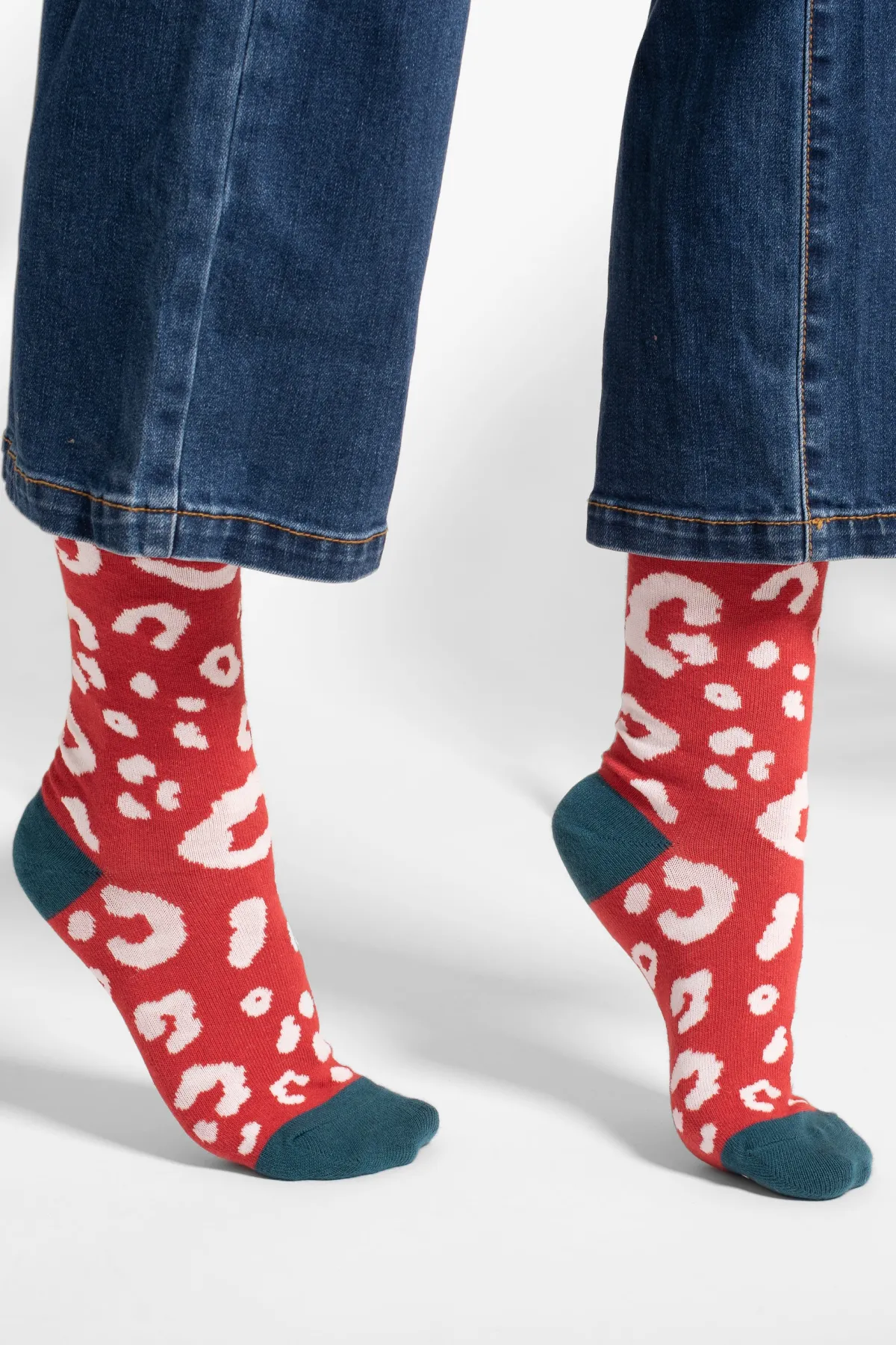 Brakeburn Women'S Desert Leopard Socks 3 Pack Multicoloured Shop