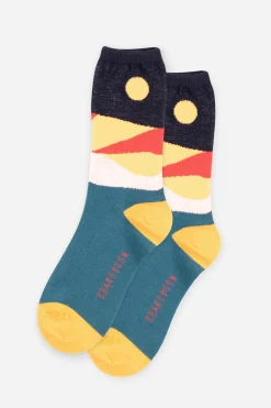 Brakeburn Women'S Desert Leopard Socks 3 Pack Multicoloured Shop