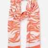Brakeburn Zebra Scarf Blue Clearance